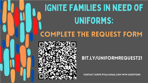 If you need help with a uniform go to bit.ly/uniformrequest21